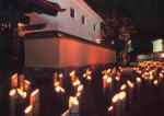 2万本の竹灯篭のイベント