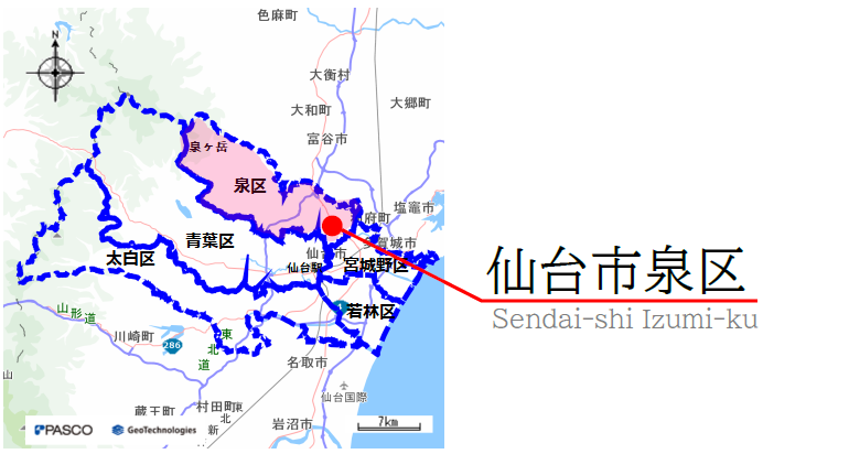 泉区MAP