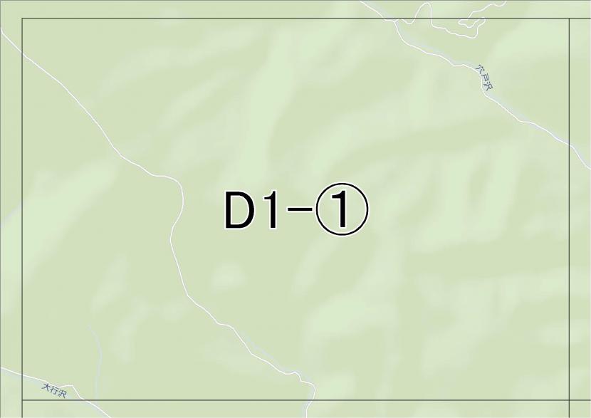 位置図　D1-(1)　太白区秋保町馬場方面