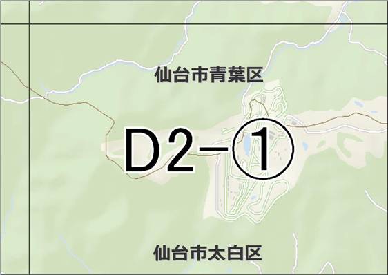 新川 区 仙台 青葉 市 西仙台ハイランド団地（青葉区新川佐手山）その1