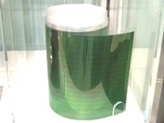 有機薄膜太陽電池の写真