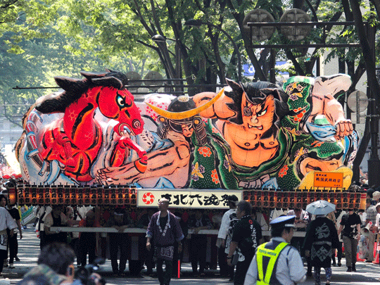 tohoku rokken festival in jozenji avenue