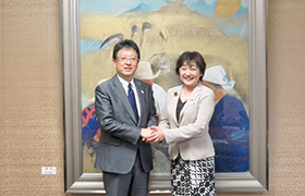 熊本市長と市長