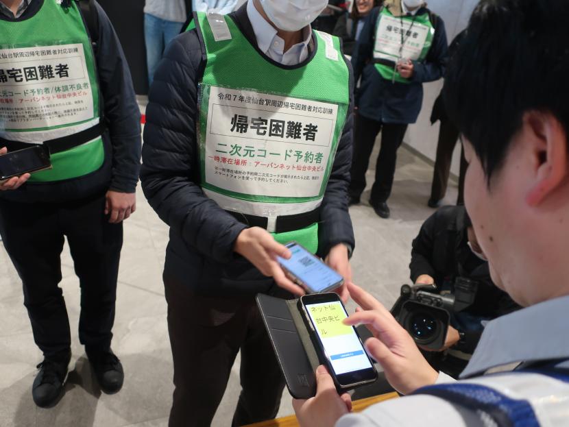 令和7年度帰宅困難者対応訓練2