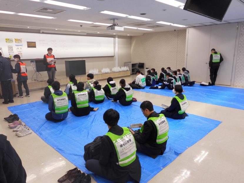 令和7年度帰宅困難者対応訓練3