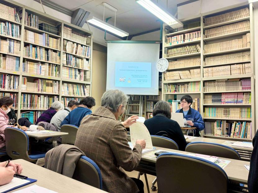 お正月飾り講演　全体