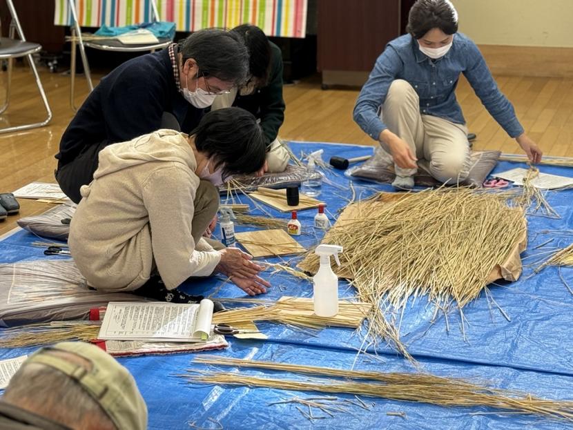 輪通し体験風景2