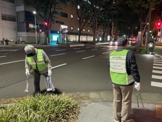 国分町地区夜間パトロール