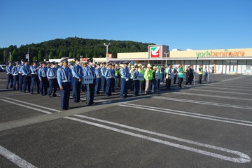 出動式に参加された方々の様子