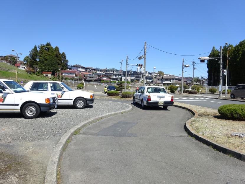 運転実技の様子