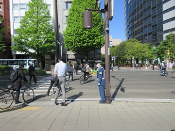モデル地域自転車安全利用キャンペーン