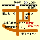 宮城総合支所の地図