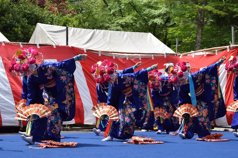 あきうのたうえおどり