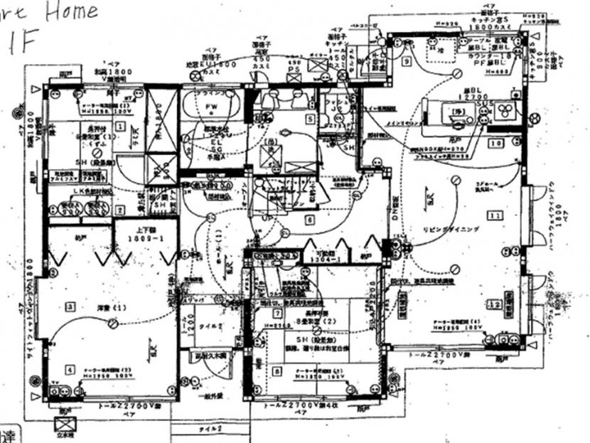 hearthome1階見取り図