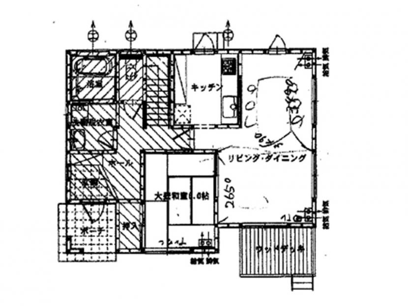 hearthome岩切B見取り図