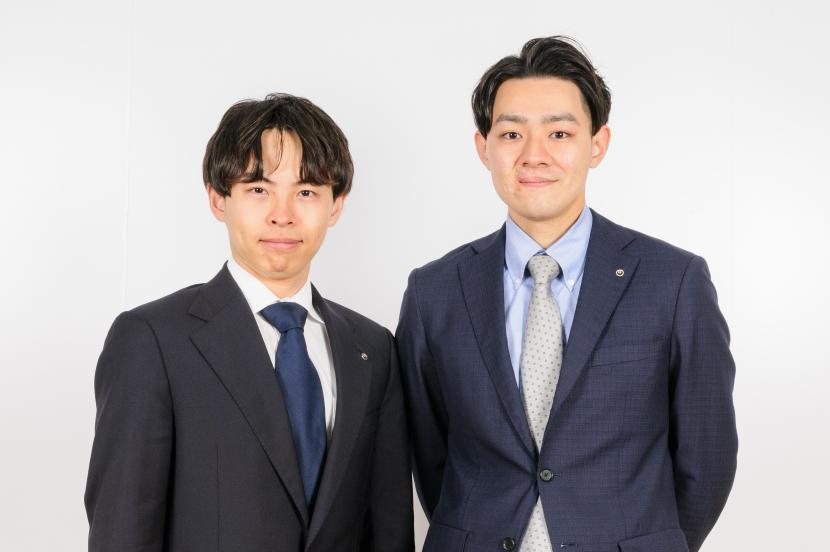 株式会社NTT東日本-東北の大崎雄也さんと吉岡凌さん