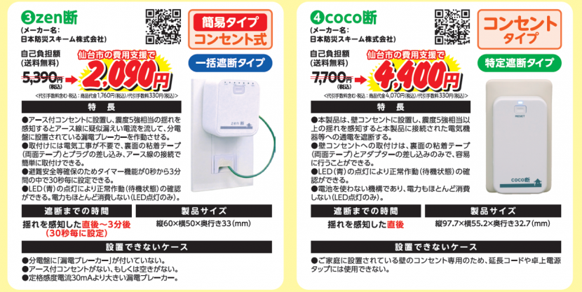 支援対象の器具3～4
