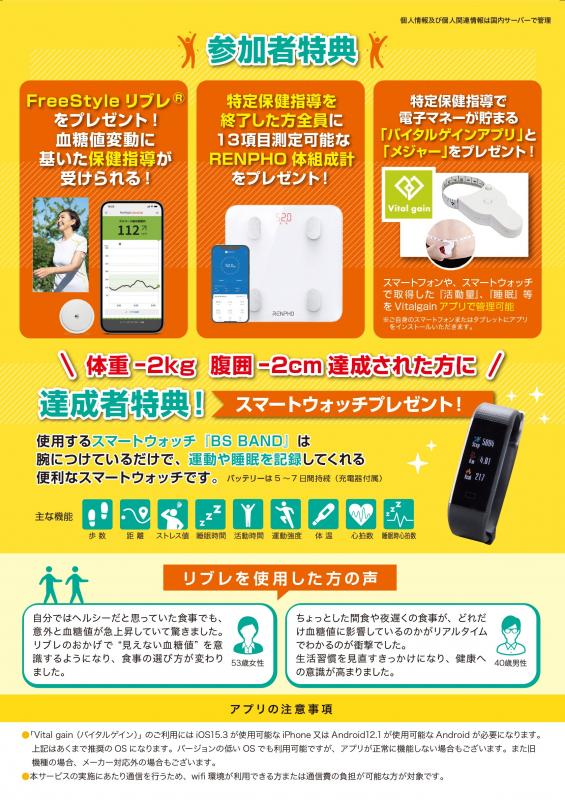 血糖チラシ裏
