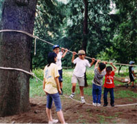 画像/冒険遊び場のようす2