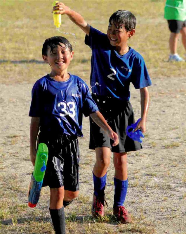 びしょぬれ最高ぉー！