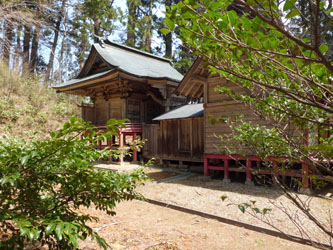 鷲倉神社社殿の画像