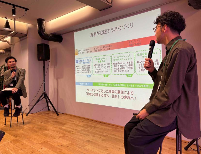 イントロダクショントークの様子
