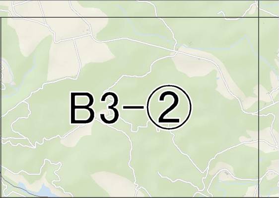 位置図　B3-(2)　泉区福岡方面