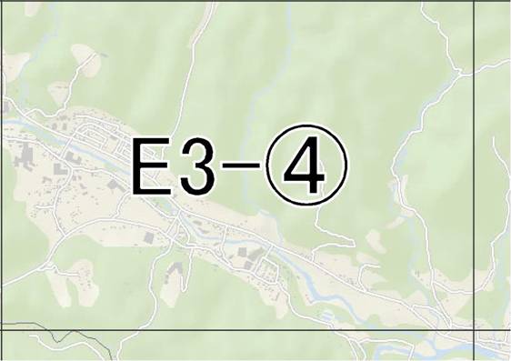 位置図　E3-(4)　太白区秋保温泉方面
