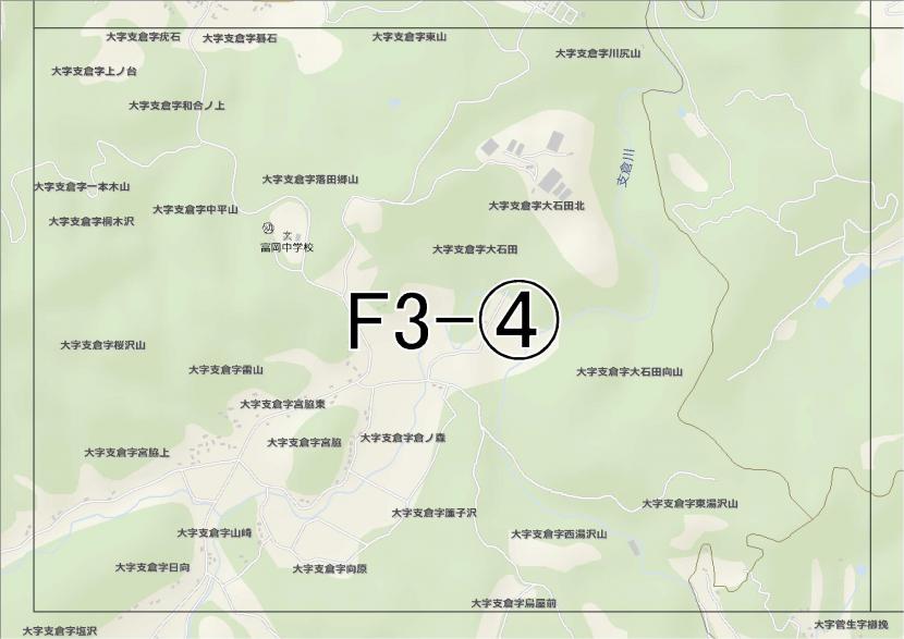 位置図　F3-(4)　太白区坪沼方面