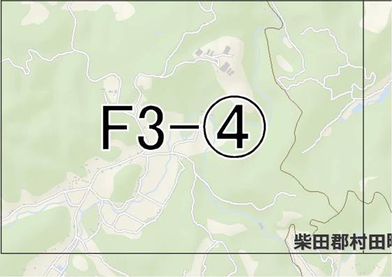 位置図　F3-(4)　太白区坪沼方面