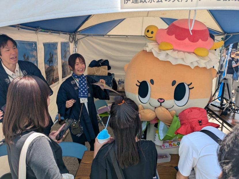 青葉まつり署名ブース当日写真