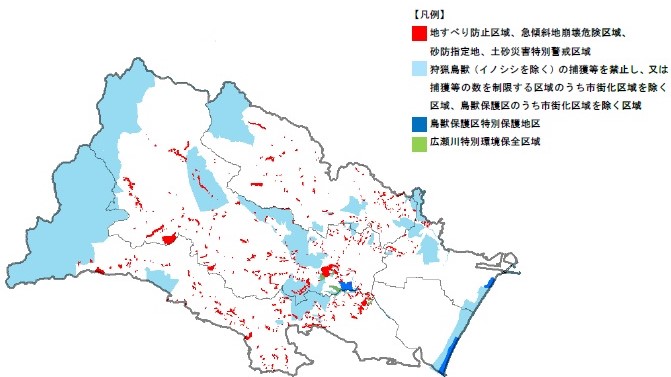 設置規制区域イメージ図