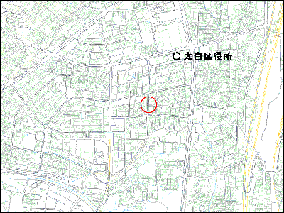 撮影場所位置図