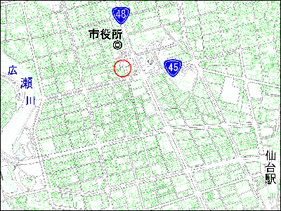 撮影場所位置図