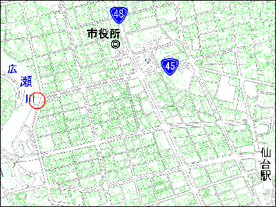 撮影場所位置図