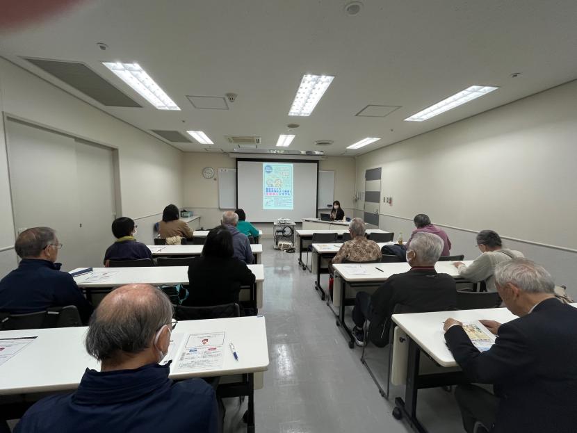 消費者トラブル　講座の様子