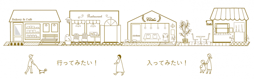 魅力的な店先編