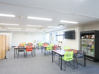 リフォーム後の休憩室の写真