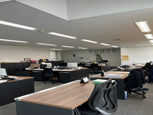 リフォーム後の事務所の写真