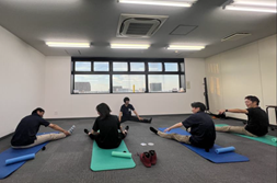 ストレッチ教室の様子