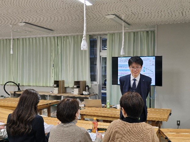 保護者座談会の様子