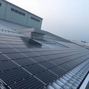 太陽光発電の写真