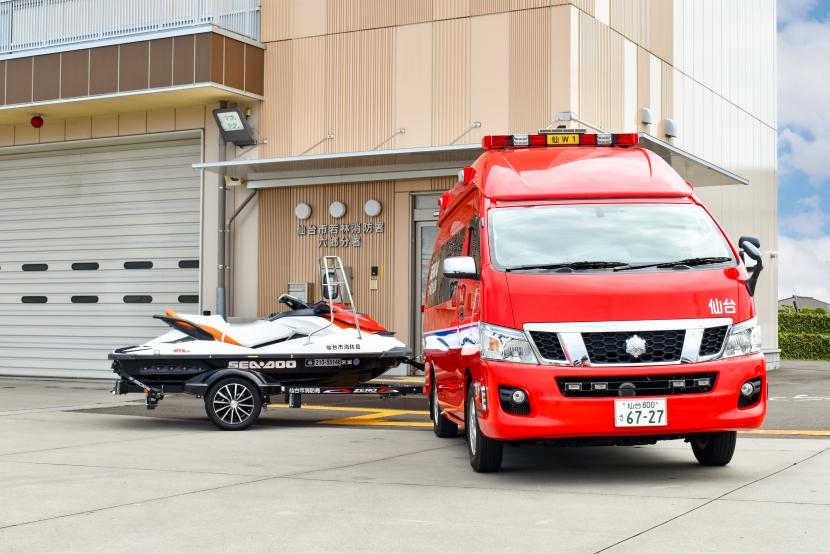 水難車・水上バイク2