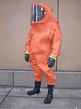 化学防護服画像