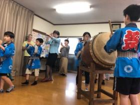 写真　盆踊りの練習風景