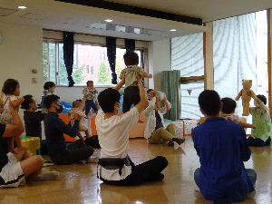 のびすく仙台でのイベントの様子