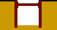 土留め（断面図）