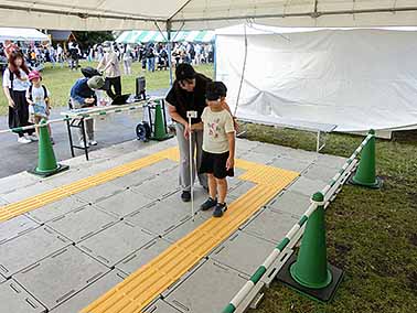 バリアフリー教室(東北運輸局)コーナー