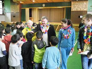 写真/ミンスク市選手団交流