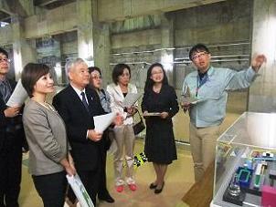 写真/藻類バイオマス説明